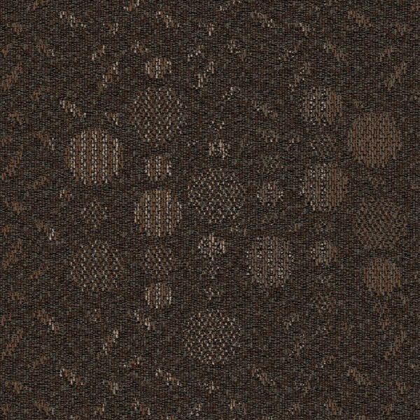 Interface Circles / Bouclée / 50 cm x 50 cm / Marron