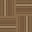 Interface Made to Measure / Bouclée / 50 cm x 50 cm / Marron, Beige / 1