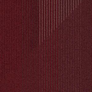 Interface Oblique / Bouclée / 50 cm x 50 cm / Marron