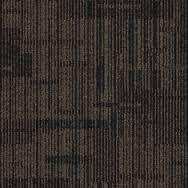 Interface Syncopation II / Bouclée / 50 cm x 50 cm / Marron