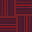 Interface Made to Measure / Bouclée / 50 cm x 50 cm / Rouge / 1