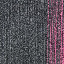 Interface Off Line planks / Bouclée / 25 cm x 100 cm / Gris