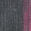 Interface Off Line planks / Bouclée / 25 cm x 100 cm / Gris / 1