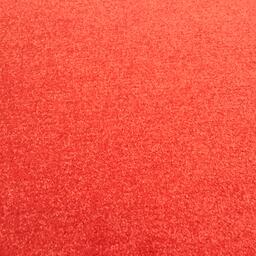 Interface Polichrome / Velour / 50 cm x 50 cm / Orange