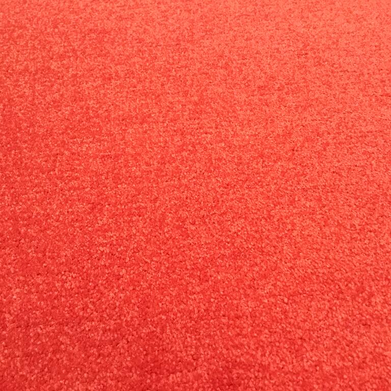 Interface Polichrome / Velour / 50 cm x 50 cm / Orange