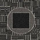 Interface Black and White / Bouclée / 50 cm x 50 cm