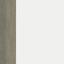 Interface Touch of Timber / Microtuft / 25 cm x 100 cm / Gris, Beige
