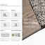 Interface LVT Northern Grain Planks PVC / PVC/LVT / 25 cm x 100 cm / Marron, Beige / 4