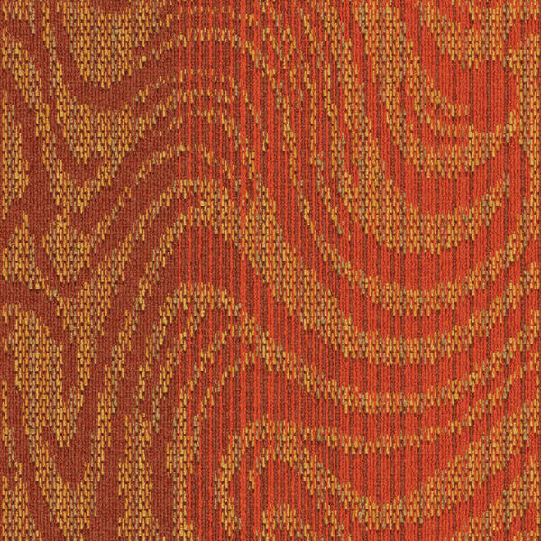 Interface Hydropolis / Bouclée / 50 cm x 50 cm / Orange