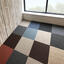 Interface Budget Isolation Mix / Bouclée / 50 cm x 50 cm / Mélange, Noir, Bleu, Gris, Beige / 1