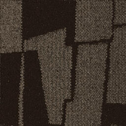 Interface Lutetia / Bouclée / 50 cm x 50 cm / Marron