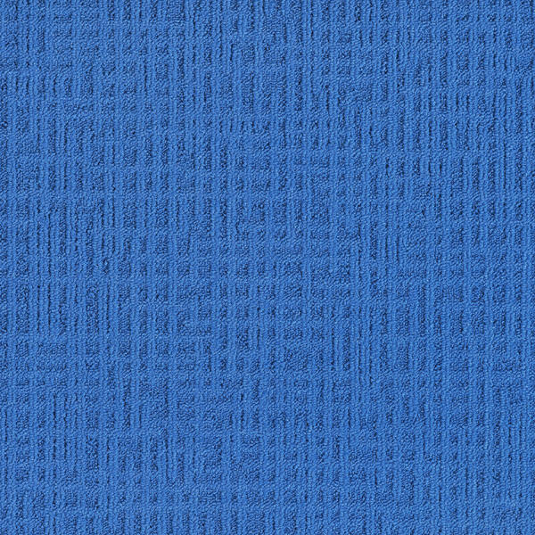 Interface Monochrome / Bouclée / 50 cm x 50 cm / Bleu