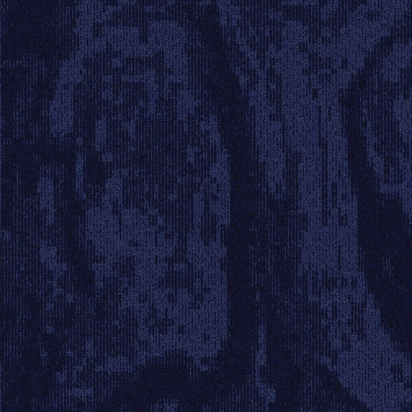 Interface Bisanzio / Bouclée / 50 cm x 50 cm / Bleu