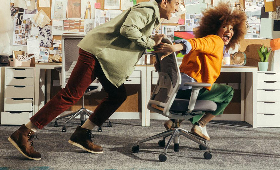 Tapis de bureau pour chaises de bureau / 