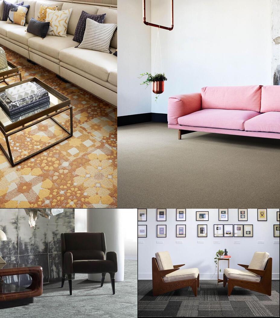 Dalle de moquette espace de vie / Dalle de moquette espace de vie